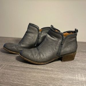 Metallic Lucky Brand Booties